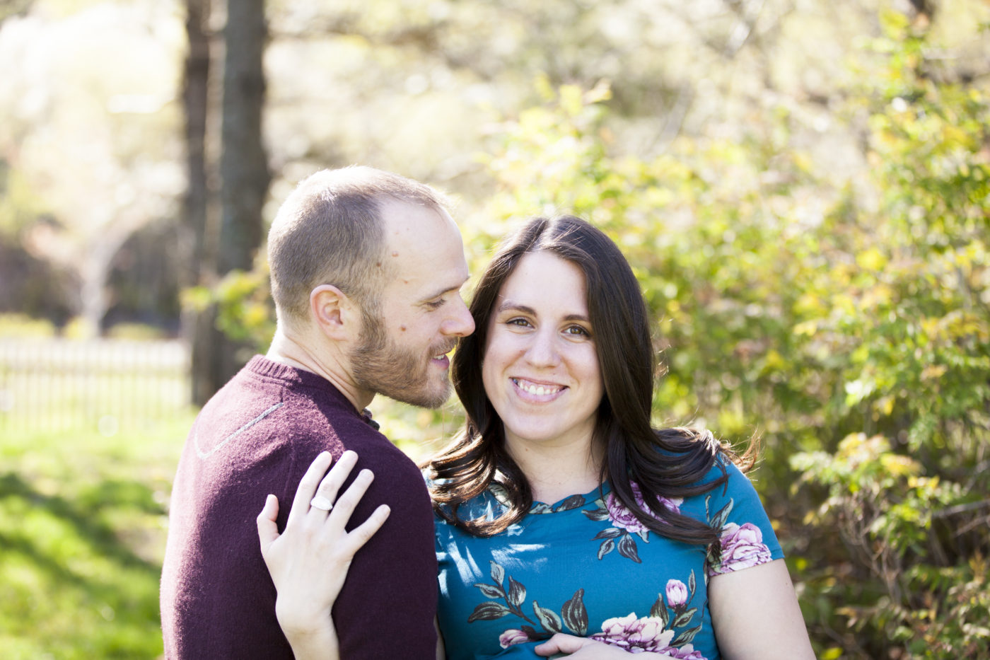 Couple maternity photo by Halifax photographer, Amanda Speers